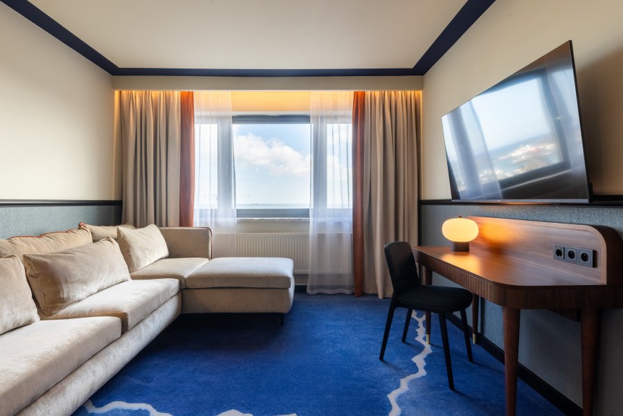 Hotel Mercure Gdynia Centrum, jeden z hotelowych pokoi 