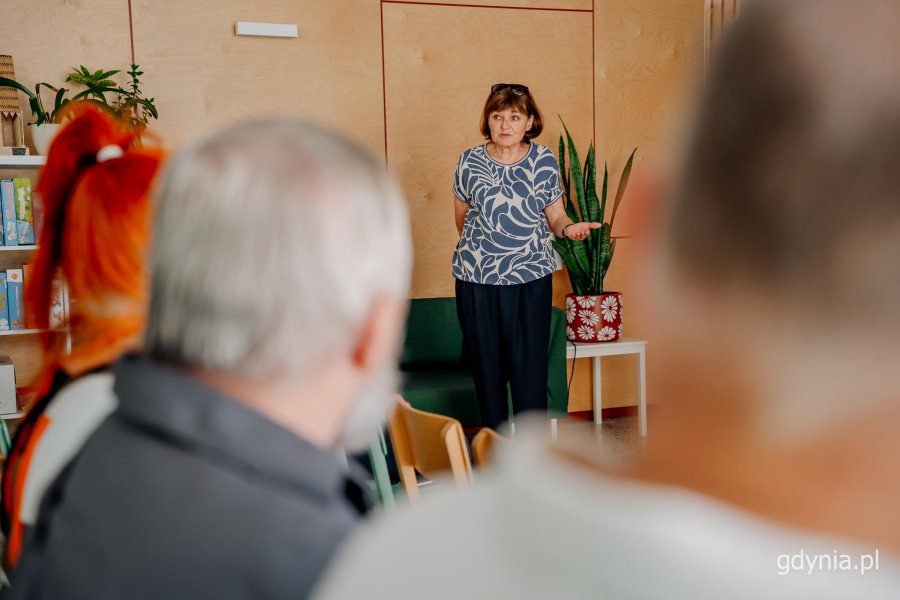Małgorzata W&oacute;jcik, radna miasta Gdyni (fot. Przemysław Dopke) 