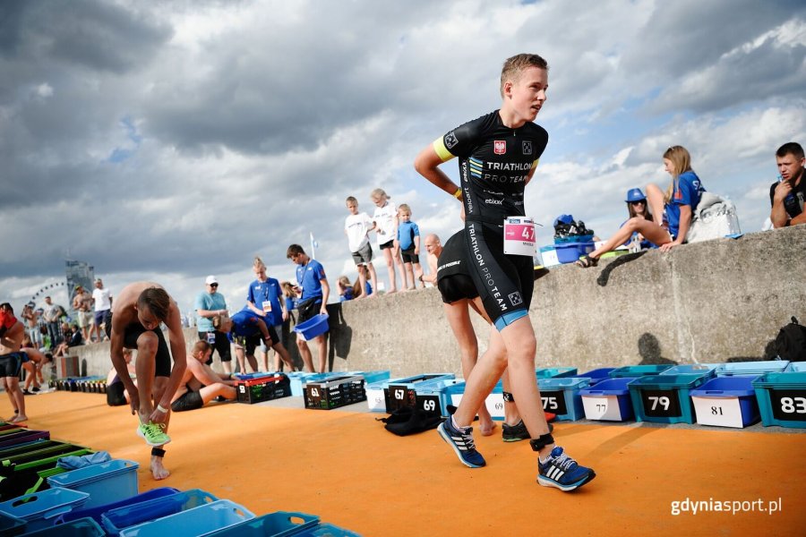 Dzieciaki z żelaza rozpoczęły Enea Ironman 70.3 Gdynia powered by Herbalife fot. Gdynia Sport