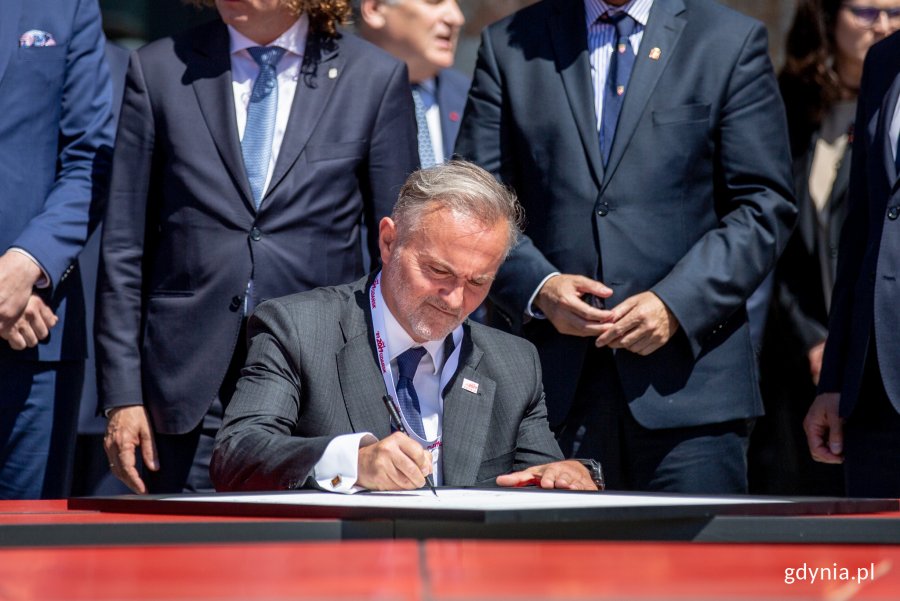 We wtorek, 4 czerwca w Gdańsku odbyły się centralne obchody Święta Wolności i Solidarności, fot. Piotr Hukało.