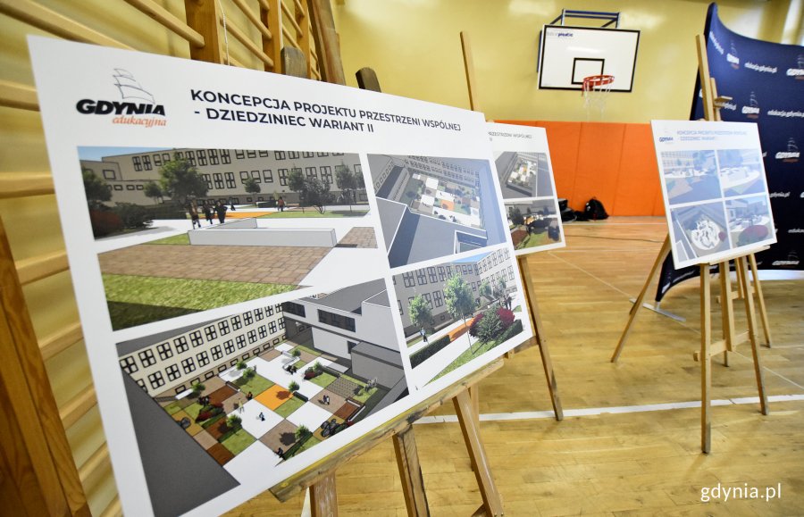 Wstępna koncepcja przebudowy szkoły, fot. Kamil Złoch