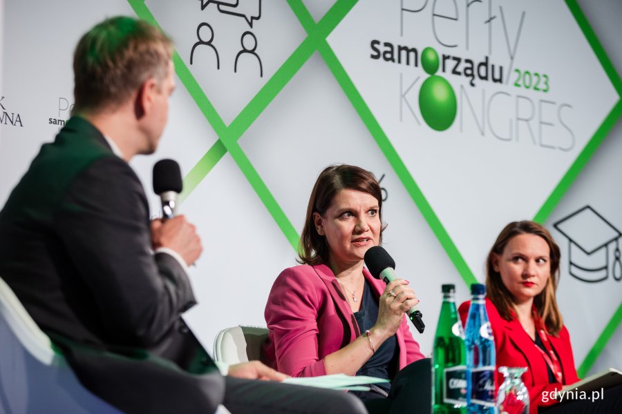 Pierwszy dzień kongresu „Perły Samorządu 2023” w Gdyni, fot. Karol Stańczak