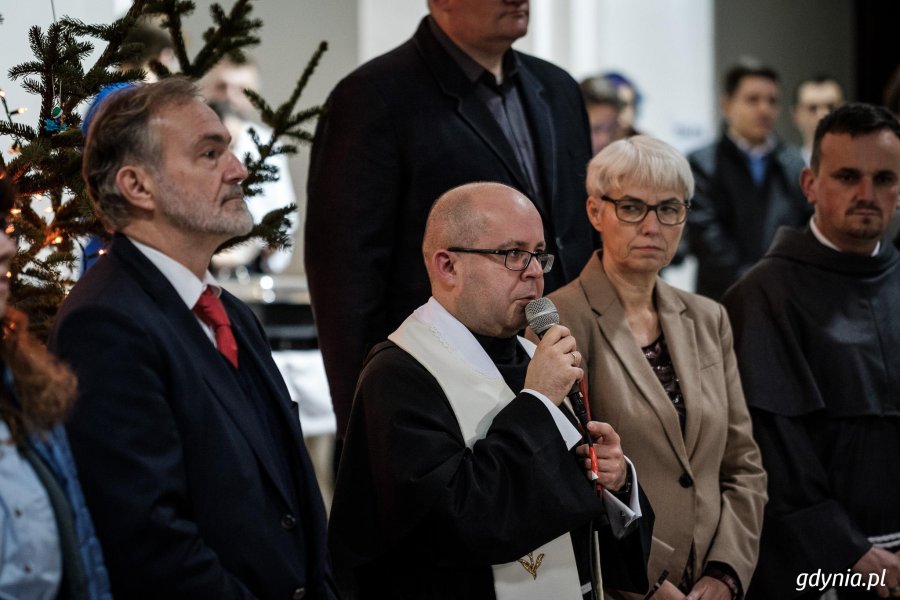 Wigilia u franciszkanów w Gdyni, fot. Dawid Linkowski