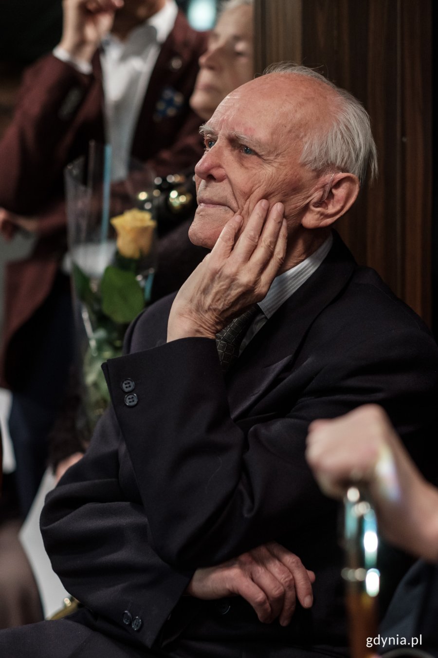 Urodziny Jerzego Grzywacza na pokładzie ORP "Błyskawica", fot. Dawid Linkowski