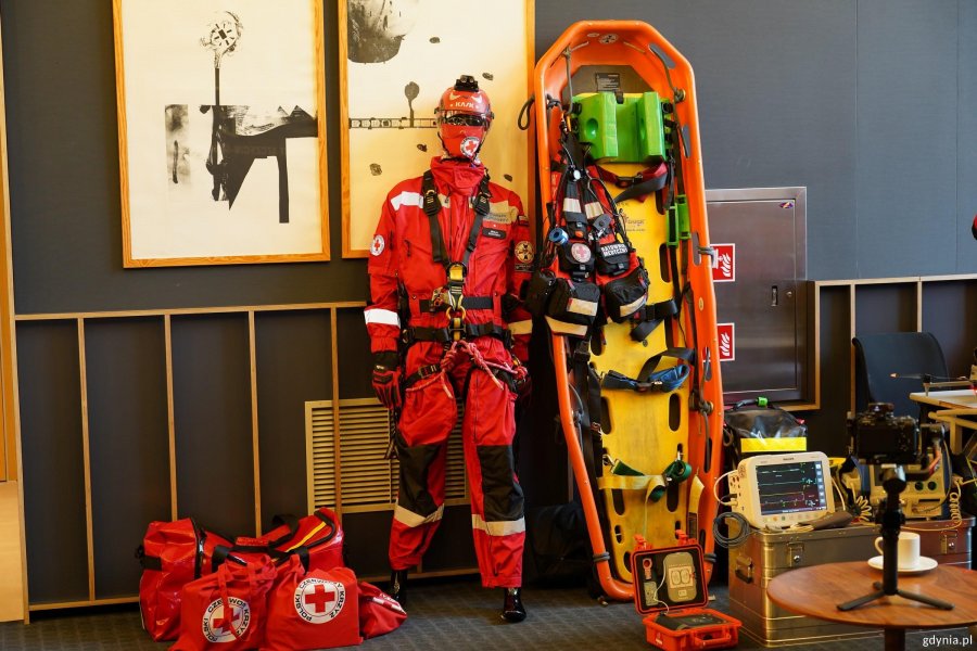 Komplet sprzętu ratowniczego PCK