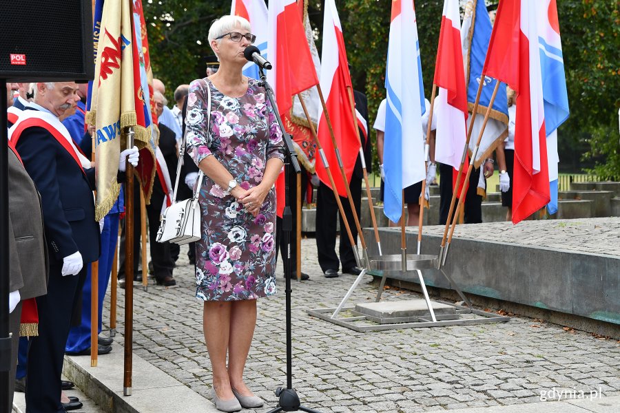 Sobotnie uroczystości pod pomnikiem, fot. Michał Puszczewicz