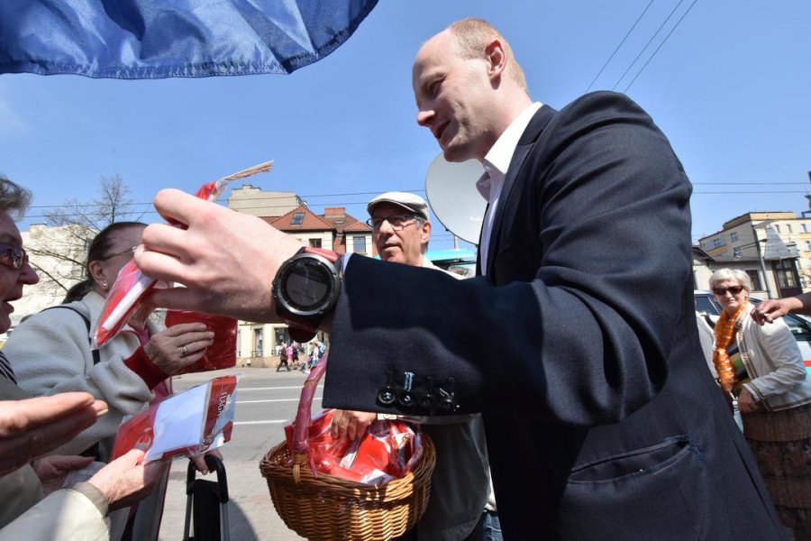 Tydzień z biało-czerwoną flagą w Radiu Gdańsk // fot. Lechosław Dzierżak