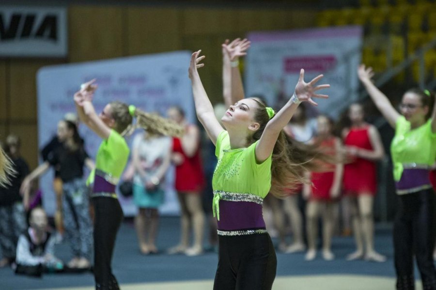 XIII Międzynarodowy Festiwal Formacji Gimnastyczno-Tanecznych „Gim Show 2018” odbył się w sobotę, 28 kwietnia // fot. Dawid Linkowski