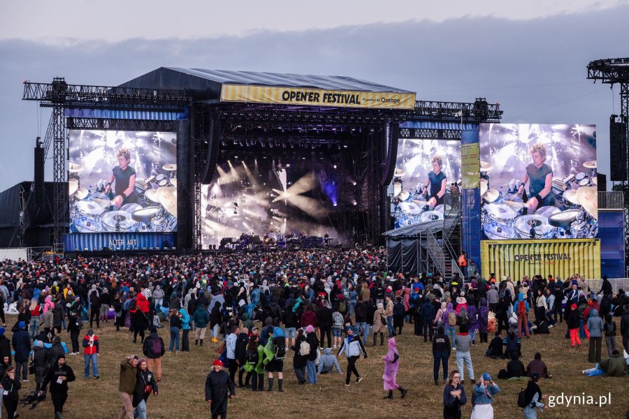 The Cure podczas koncertu na Open'erze 