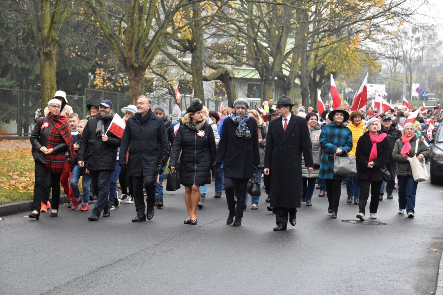 Parada Niepodległości w Orłowie // fot. Lechosław Dzierżak