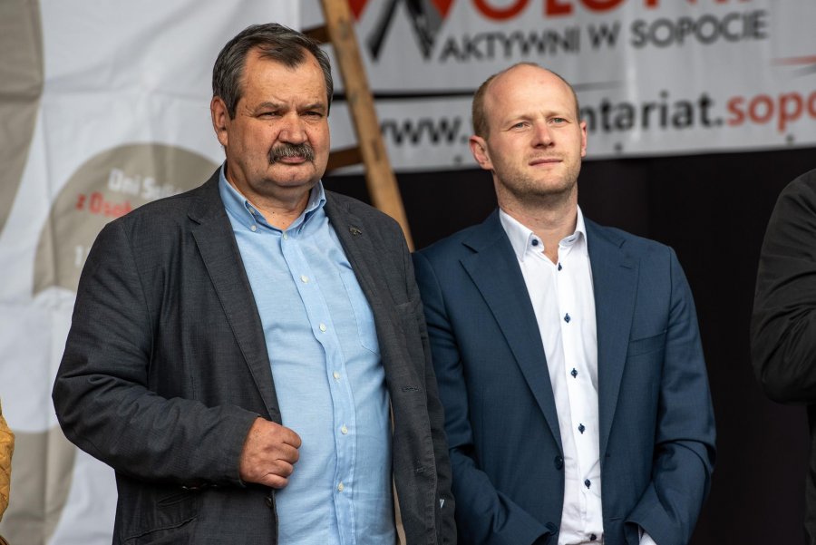 W Festynie Tolerancji wziął udział wiceprezydent Gdyni Bartosz Bartoszewicz // fot. Dawid Linkowski