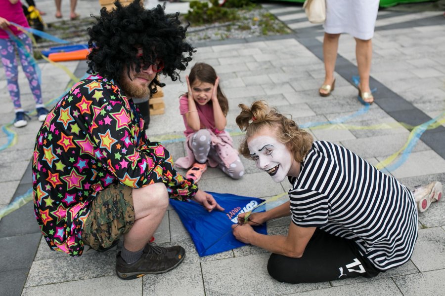 Piknik rodzinny w dzielnicy Chwarzno-Wiczlino podczas zawodów Ironman 2017 // fot. K. Stańczak