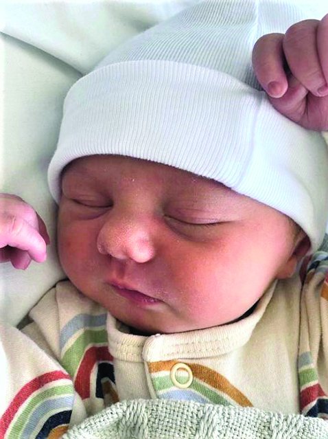 Artur, 56cm, 3640g, 02.03.22//fot. Szpitale Pomorskie Sp. z o.o. 