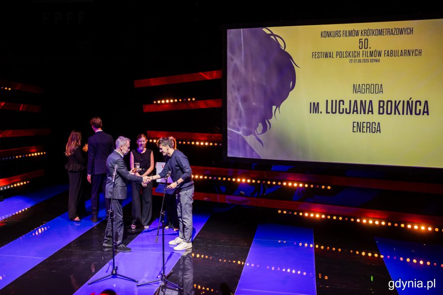 Młoda Gala 50. Festiwalu Polskich Filmów Fabularnych w Gdyni na Scenie Nowej w Teatrze Muzycznym (fot. Karol Stańczak)