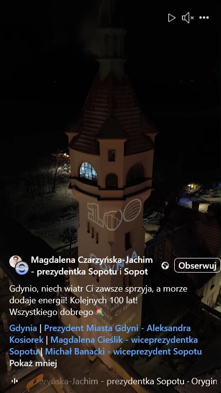  Kto złożył życzenia Gdyni?