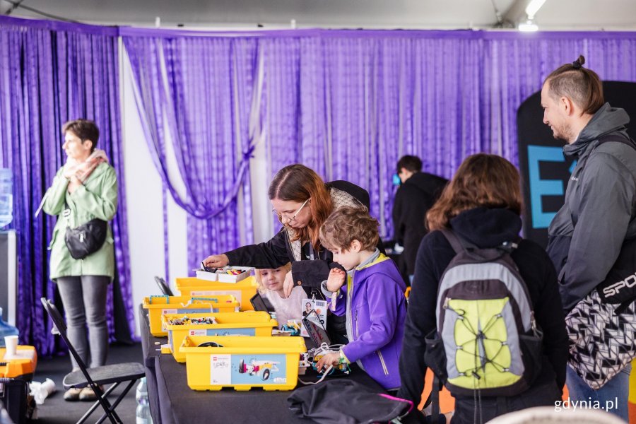 Stoisko Centrum Nauki Experyment w Kids Zone
