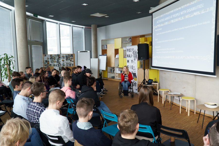  Wizyta studyjna SB YCGN w Gdyni // fot. Aleksander Trafas, Laboratorium Innowacji Społecznych