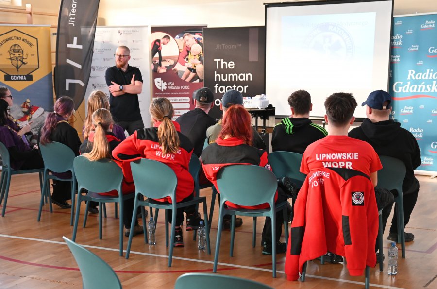 Podczas wydarzenia odbyły się warsztaty z psychologiem