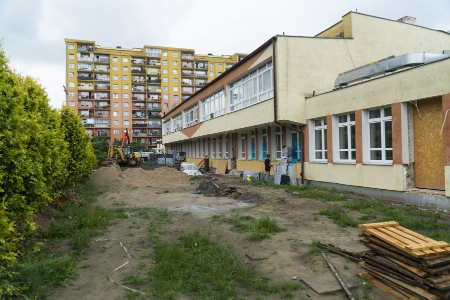 Przystań Chylońska 237 jest w przebudowie // fot. Laboratorium Innowacji Społecznych