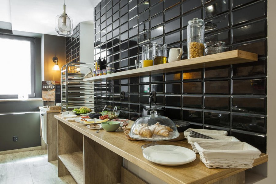 Gdynia Centrum (B&B) bufet śniadaniowy