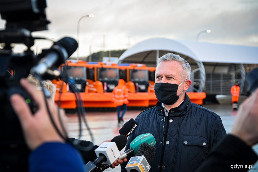 Na zdj. Wojciech Folejewski - dyrektor Zarządu Dróg i Zieleni w Gdyni // fot. gdynia.pl