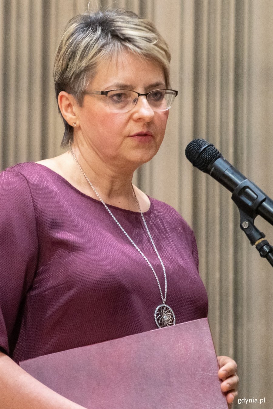 Joanna Rutkowska - dyrektor Szkoły Muzycznej I i II stopnia w Gdyni // fot. Anna Rezulak