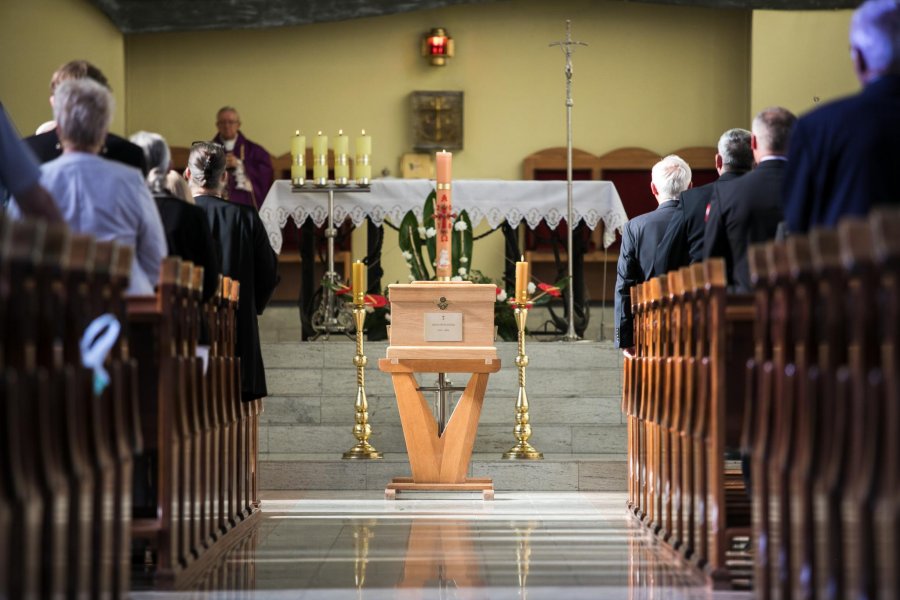 Pogrzeb żon oficerów Marynarki Wojennej RP, fot. Karol Stańczak