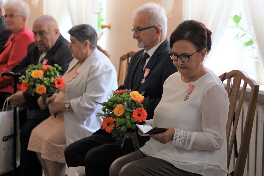 Odznaczenia dla par za Długoletnie Pożycie Małżeńskie // fot. D. Kowalski