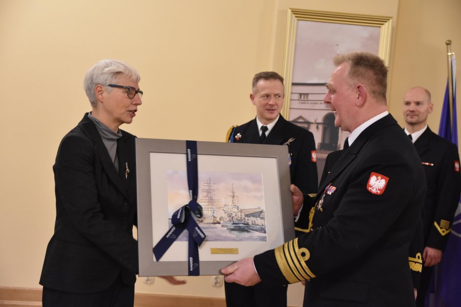 Zmiana na stanowisku Komendanta Portu Wojennego w Gdyni, fot. Lechosław Dzierżak