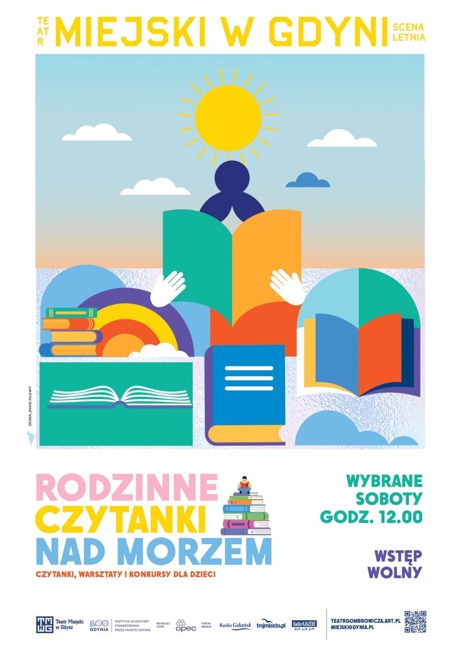 Rodzinne czytanki nad morzem z Teatrem Miejskim w Gdyni (fot. materiały prasowe organizatora)