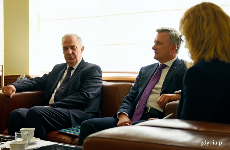 Od lewej ambasador Malty w Polsce, dr John Paul Grech i Sławomir Kalicki, Konsul Honorowy Malty w Polsce, fot. Kamil Złoch