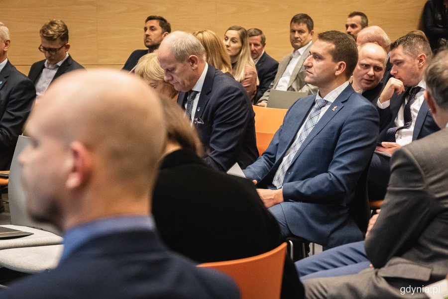 Posiedzenie rady i walne zgromadzenie członków Obszaru Metropolitalnego Gdańsk-Gdynia-Sopot w Pomorskim Parku Naukowo-Technologicznym Gdynia, fot. Kamil Złoch