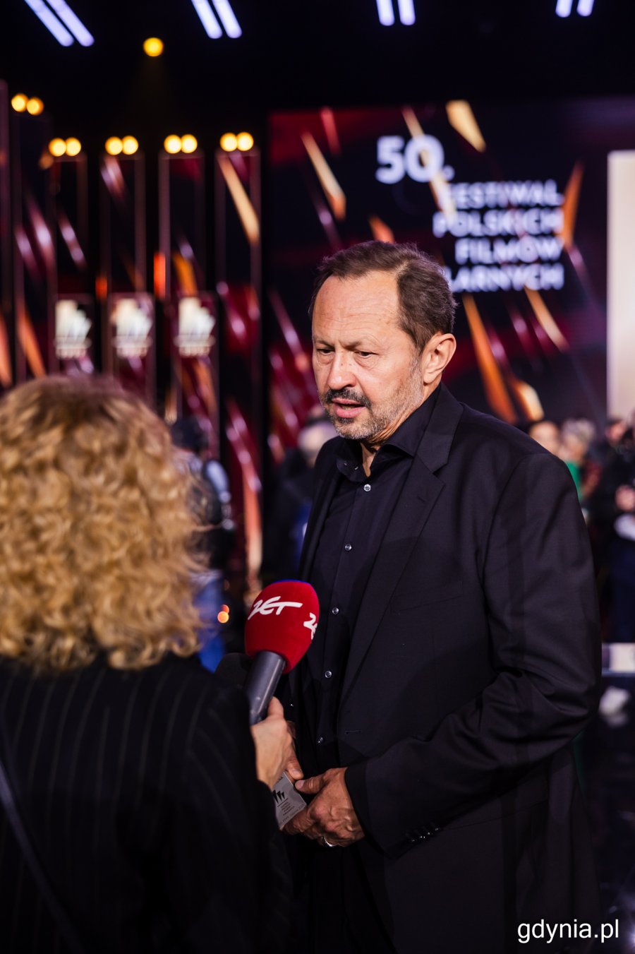 Andrzej Konopka. Gala wręczenia nagród 50. Festiwalu Polskich Filmów Fabularnych w Gdyni w Teatrze Muzycznym (fot. Karol Stańczak)