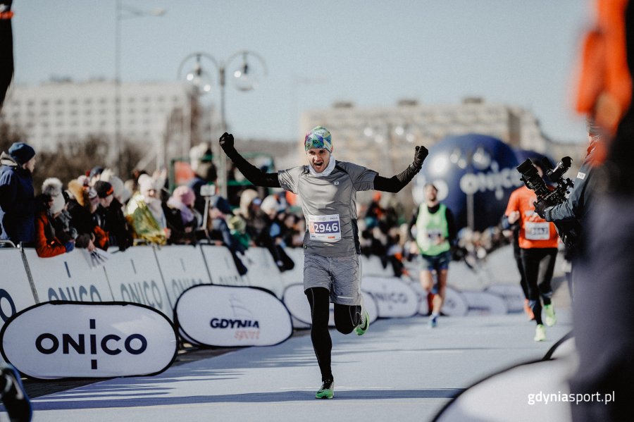 Na mecie Onico Gdynia Półmaratonu 2018 