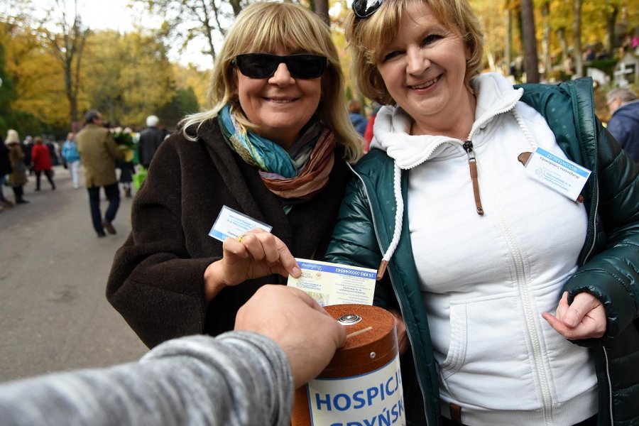 W Gdyni tradycyjnie odbywa się zbiórka pieniędzy na rzecz Hospicjum imienia św. Wawrzyńca, fot. M. Puszczewicz