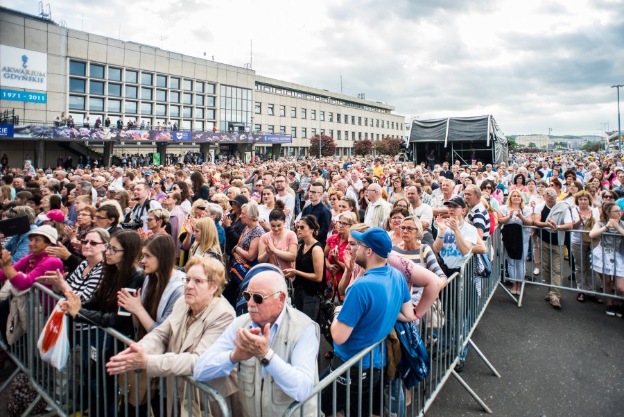 Koncert upamiętniający 30.rocznicę wizyty Jana Pawła II w Gdyni. //fot. Dawid Linkowski