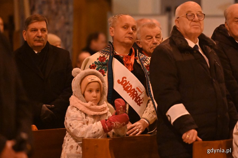 Uroczysta msza święta w kościele pw. Najświętszego Serca Pana Jezusa przy ul. Armii Krajowej 46. Fot. Michał Puszczewicz