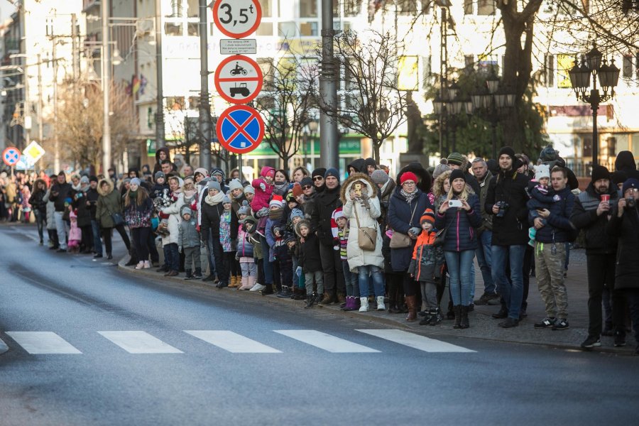 Mikołaje na motocyklach w Gdyni, fot. Karol Stańczak