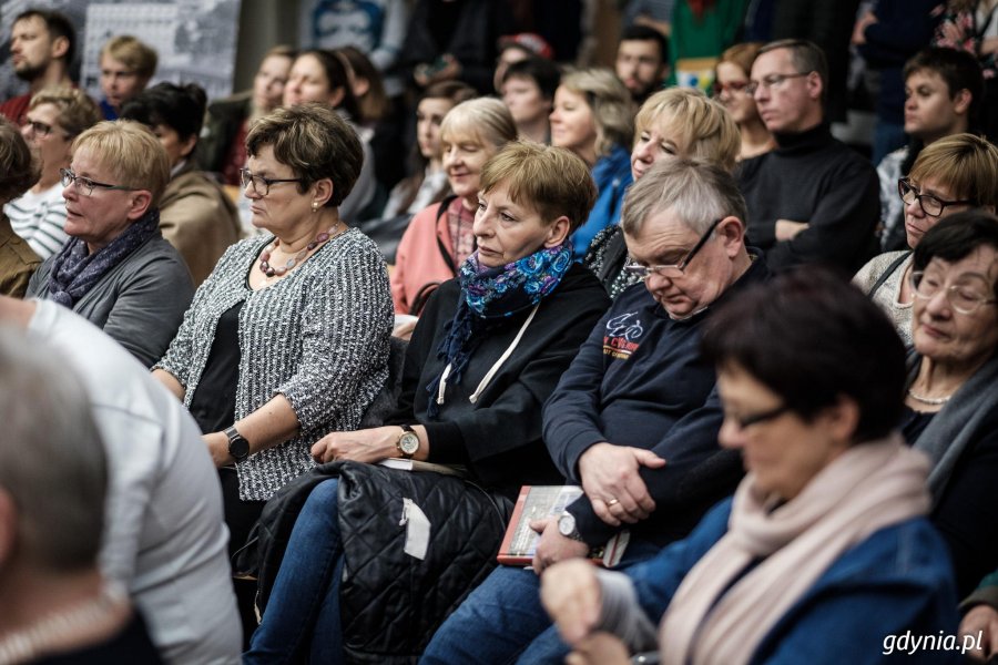Spotkanie z autorką książki odbyło się w Muzeum Miasta Gdyni. Fot. Dawid Linkowski