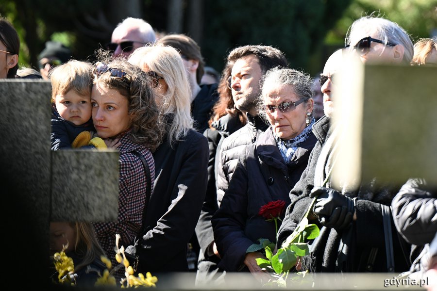 Uroczystości pogrzebowe Leszka Kopcia na Cmentarzu Łostowickim w Gdańsku (fot. Michał Puszczewicz)