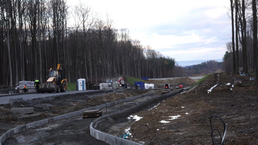 Budowa Obwodnicy Witomina (fot. Michał Sałata)