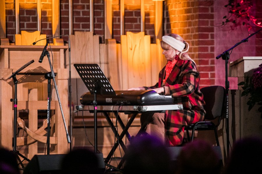 Podczas koncertu wystąpiła m.in. pianistka Aleksandra Mońko-Allen // fot. Karol Stańczak