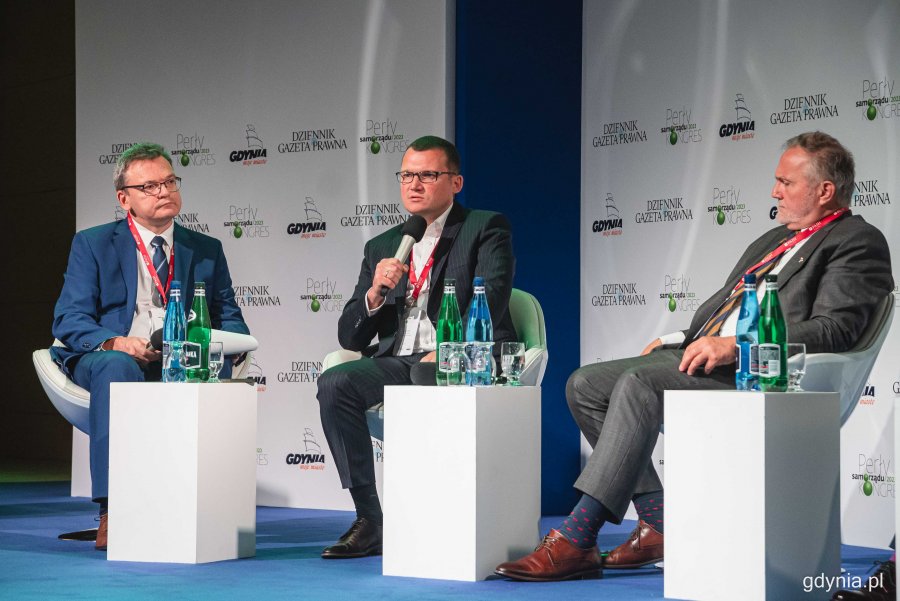 Pierwszy dzień kongresu „Perły Samorządu 2023” w Gdyni, fot. Kamil Złoch