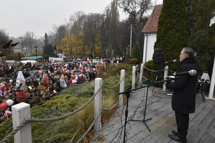 Parada Niepodległości w Orłowie // fot. Lechosław Dzierżak