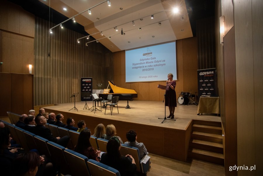 Gala wręczenia Stypendiów Miasta Gdyni // fot. Anna Rezulak