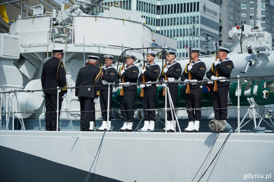 Marynarze z ORP „Błyskawicy”