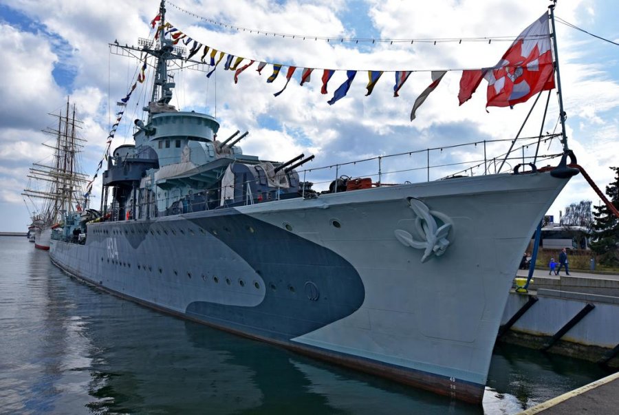 ORP "Błyskawica", obchody święta COM-DKM w Gdyni, fot. Kamil Złoch
