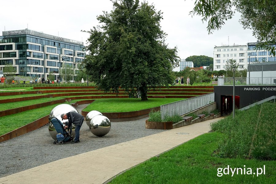 Aktywności podczas otwarcia trzeciego etapu Parku Centralnego w Gdyni, fot. Mirosław Pieślak
