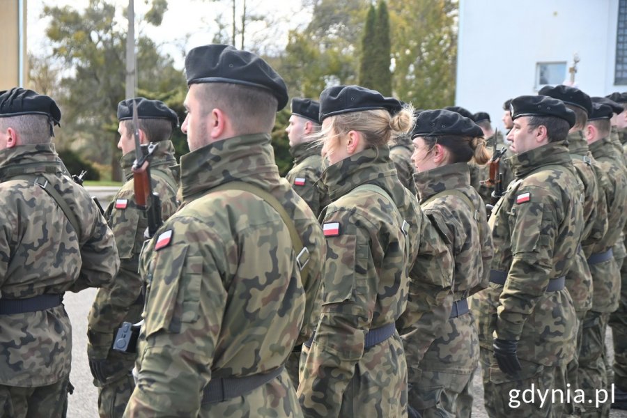 Uroczystość na placu apelowym RCI