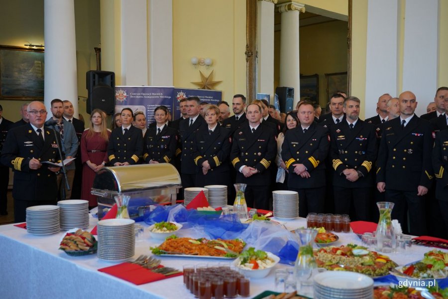 Spotkanie świąteczne w Klubie Marynarki Wojennej &bdquo;Riwiera&rdquo; (fot. Magdalena Starnawska)